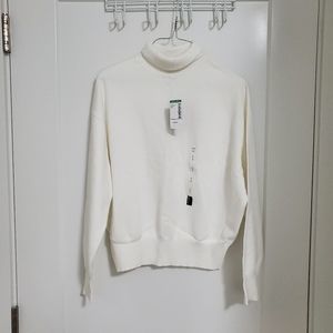 Simon's twik white turtleneck sweater